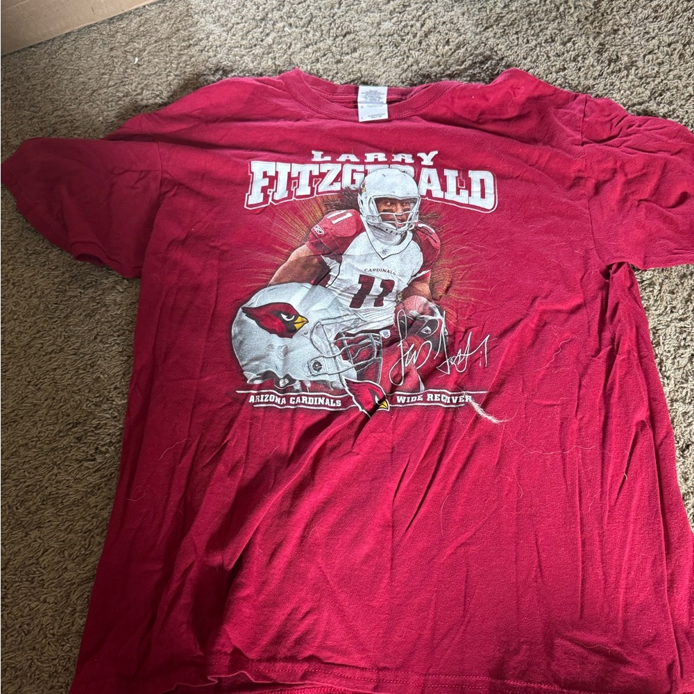 Gildan Red Arizona Cardinals Graphic Jersey
